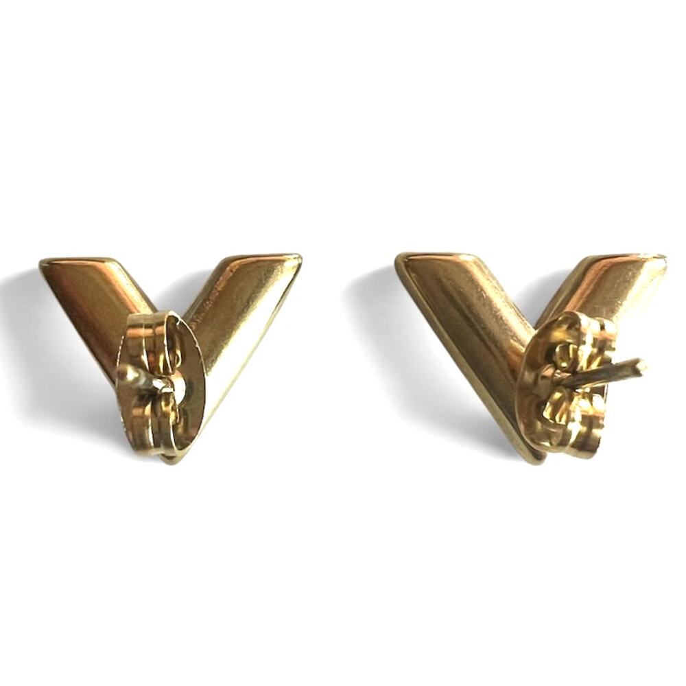 Louis Vuitton Essential V Stud Earrings (LVXX006) - Picture 6 of 6